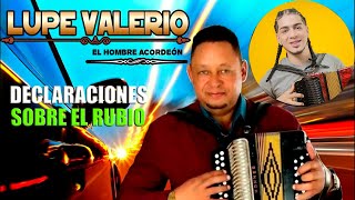 ENTREVISTA A LUPE VALERIO MIRA LO QUE DIJO DEL RUBIO ACORDEON [upl. by Dao492]