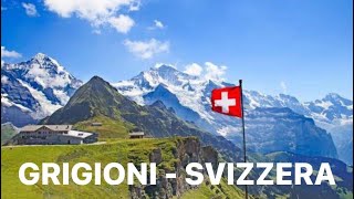 Canton Grigioni  Svizzera 🇨🇭 che meraviglia [upl. by Ezequiel]