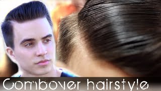 Comb Over Mens Hair  Classic Hairstyle Tutorial  Slikhaar TV [upl. by Aniluap]