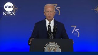 President Biden speaks at NATO Summit [upl. by Bresee890]