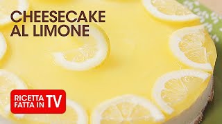 Come preparare la CHEESECAKE AL LIMONE di Benedetta Rossi  Ricetta TV Fatto in Casa per Voi [upl. by Sadonia838]