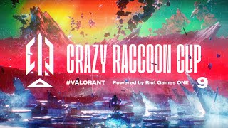 第9回 Crazy Raccoon Cup VALORANT Day 1 [upl. by Carri]