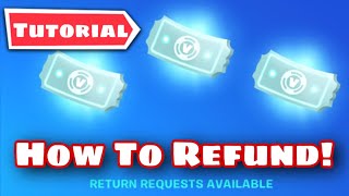 Fortnite  Tutorial How To Refund Your Items ✅2023 [upl. by Littman502]