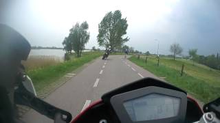 Hypermotard 1100S vs KTM 690 SMC R [upl. by Berenice800]