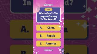 Longest Country in the World ytshorts engquiz english shorts trending QUIZQUEST [upl. by Notak]