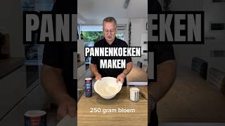 Hoe maak je de lekkerste pannenkoeken Zo makkelijk pannenkoeken recept bakken makkelijk snel [upl. by Tiphany595]