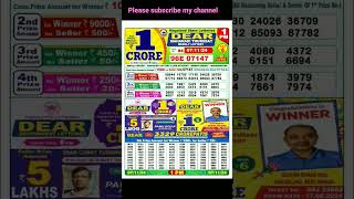 NAGALAND STATE LOTTERY RESULT dear steat lottery results 71124 8pm 6pm 1am [upl. by Liz]