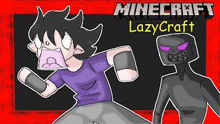 I Got Violated By An Enderman Minecraft LazyCraft [upl. by Oliric]