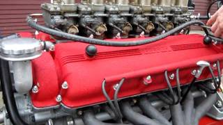 Ferrari 250TR Engine V12 Test Run 30 liter [upl. by Winser501]