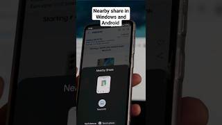 Share files between windows and android with Nearby Share shortvideo youtubeshorts fyp [upl. by Luemas]