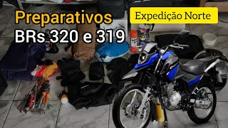 preparativos para encarar as BRs 230 e 319 de crosser 150 [upl. by Aliban571]