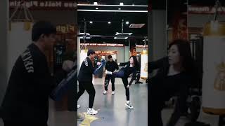 Chinese girl Actions practice kungfu shortsvideo action martialarts kungfulife kungfutraining [upl. by Jean510]