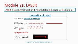 Properties of Laser light [upl. by Gelb675]