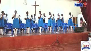 IGANGA HIGH SCHOOL PERFORMING A POEM AT THE REGIONAL MDD FESTIVALS AT WANYANGE GIRLS SCHOOL [upl. by Ahsinid784]