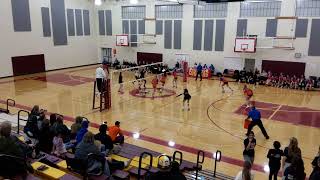 Bonney Lake  Graham Kapowsin High School Volleyball SPSL TOURNAMENT  11724  Set 3 of 4 [upl. by Relluf]