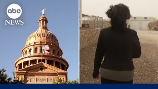 Texas immigrant community on edge as controversial law looms [upl. by Aiveneg]