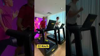 RUNNING at 22 Kmh on a Treadmill [upl. by Atiloj]