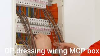 DB wiring dressing MCB connection [upl. by Solahcin489]