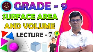 SURFACE AREA AND VOLUME  GRADE  9  LECTURE  7  CBSE  NCERT  BY SUDHANSHU SIR LIVE 🔴 [upl. by Haerle]