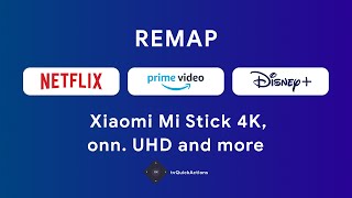 How to remap Netflix on Xiaomi Mi Stick 4K and onn UHD without root [upl. by Akceber692]