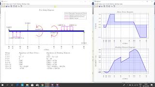 Shear Force Bending Moment in Matlab [upl. by Ellinej94]