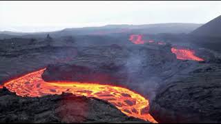 Raw Lava Flows From Russian Volcano [upl. by Reeva]