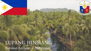 🇵🇭 Lupang Hinirang  National Anthem of Philippines [upl. by Adnohser401]