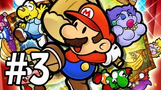 Paper Mario  La Porte Millénaire Lets Play  Episode 3 Live [upl. by Repsaj66]