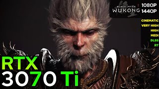 Black Myth Wukong  RTX 3070 Ti 1080p1440p  Benchmark Tool [upl. by Sibella]