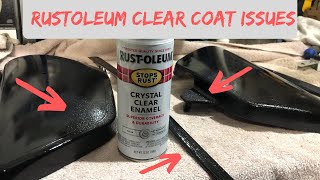 Crystal Clear Enamel by Rustoleum Review on Metal and Plastic Motorcycle Parts [upl. by Otreblide683]