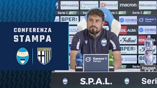 La conferenza di mister Clotet per SPALParma  7 Serie BKT 202122 [upl. by Lad262]