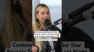 Ex Bachelor Star Corinne Olympios reveals truth on late night visit to Nick’s hotel room bachelor [upl. by Aryamo]