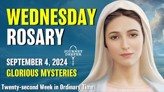 Wednesday Rosary Glorious Mysteries of Rosary 💙 September 4 2024 VIRTUAL ROSARY [upl. by Joy]