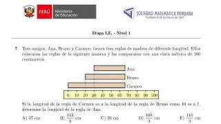 ONEM 2024 NIVEL 1  FASE I  SOLUCIONARIO COMPLETO [upl. by Dylana]