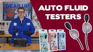 How To Test Antifreeze  Coolant  Battery  Washer Fluid With EZRED  Gear Up With Greggs [upl. by Bell]