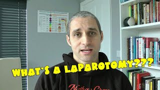 What to expect from a Laparotomy  Part 1 The Surgery [upl. by Ifar540]