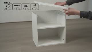 How to Build a Jaxpety Set of 2 Modern Wood Nightstand End Table for LivingRoom Bedroom Installation [upl. by Meggi]