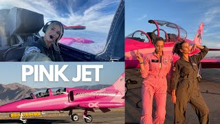 Flying A Pink Fighter Jet [upl. by Altheta]