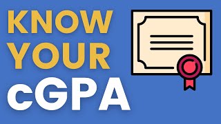 You Need to Know👉🏼 What is cGPA How to Calculate cGPA [upl. by Lorrimer301]