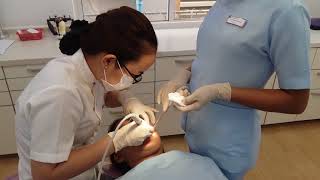 Clean Teeth with Dr Ratha At International Dental Clinic [upl. by Nyssa709]