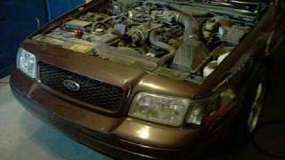 Crown vic 54 swap engine [upl. by Meirrak]