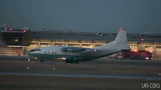 Antonov An12 Cavok Air URCBG [upl. by Nelson]