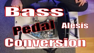 Alesis turbo mesh kit Bass drum pedal upgrade p1 [upl. by Aratal]