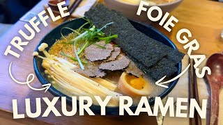 MOST EXPENSIVE RAMEN IN PARIS 🍜 With Foie Gras Wagyu amp Truffle [upl. by Ji]