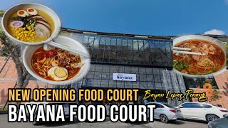 Exploring The Futuristic Food Court  Food Bayana Bayan Lepas [upl. by Rahal]