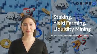 Staking vs Yield Farming vs Liquidity Mining All You Need to Know [upl. by Marcelia]