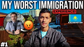 Indian Traveling to Kazakhstan 🇰🇿  Worst Immigration Experience at Astana Airport [upl. by Atinauq436]