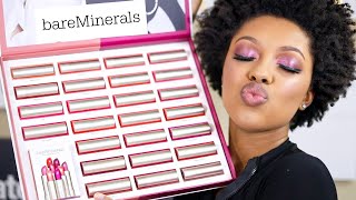 NEW Bare Minerals Mineralist HydraSmoothing Lipstick Swatches [upl. by Ming495]