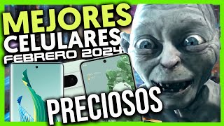 3 MEJORES CELULARES😱FEBRERO 2024 ¡MEJORES GAMAS ALTA MEDIA Y BAJA [upl. by Sawyere]