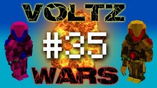 Minecraft Voltz Wars  Oil Well Laser Defence System 35 [upl. by Anali]